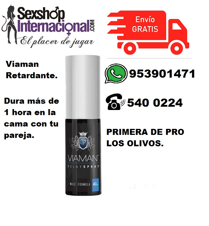 VIAMAN RETARDANTE EN SPARY SEXSHOP